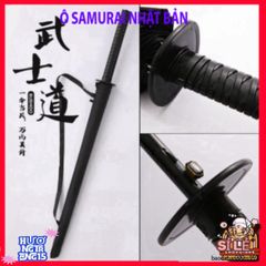 Ô Dù Che Mưa Katana Cán Kiếm Nhật - Thiết Kế Độc Đáo, 16 Nan Bền Chắc, Màu Đen Sang Trọng, Phong Cách Samurai Thời Trang