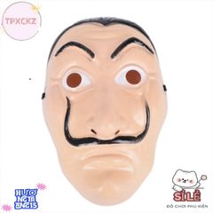 Mặt Nạ V for Vendetta - Phụ Kiện Halloween Cosplay Độc Đáo, Trang Trí Tiệc Hóa Trang Cho Người Lớn