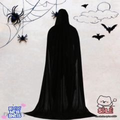Áo Choàng Dài Có Mũ Trùm Đầu - Phụ Kiện Halloween Hóa Trang Tuyệt Đẹp Cho Các Giáo Sư Pháp Thuật & Nhân Vật Huyền Bí