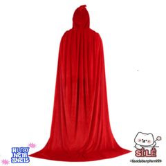 Áo Choàng Dài Có Mũ Trùm Đầu - Phụ Kiện Halloween Hóa Trang Tuyệt Đẹp Cho Các Giáo Sư Pháp Thuật & Nhân Vật Huyền Bí