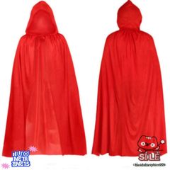 Áo Choàng Thần Chết Đen Đỏ Halloween - Trang Phục Phù Thủy Cosplay 2 Lớp Huyền Bí Cho Tiệc Hóa Trang