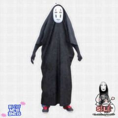 Bộ đồ Cosplay Vô Diện Spirited Away - Áo Choàng và Mặt Nạ Chất Liệu Cao Cấp Dành Cho Trẻ Em và Người Lớn