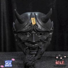 Mặt Nạ ONI Demon Nhật Bản - Phụ Kiện Trang Trí Halloween Độc Đáo Cho Cosplay và Bạn Bè, Đậm Chất Nghệ Thuật Nhật Bản