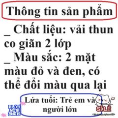 Áo Choàng Halloween Hai Màu Đen Đỏ - Trang Phục Phù Thủy Độc Đáo Cho Người Lớn & Trẻ Nhỏ, Tham Dự Tiệc Cosplay