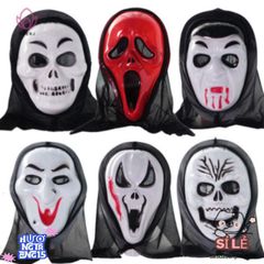 Mặt Nạ Quái Vật Nửa Mặt Kinh Dị Halloween - Phụ Kiện Hóa Trang Độc Đáo Cho Tiệc Hóa Trang & Lễ Hội