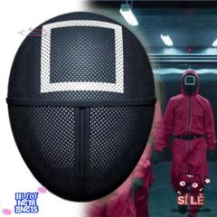 Mặt Nạ Cosplay Dành Cho Game Thủ - Phụ Kiện Trang Trí Độc Đáo, Nhựa Cao Cấp, Hình Vuông, Tròn, Tam Giác, Hoàn Hảo Cho Halloween và Tiệc Hóa Trang