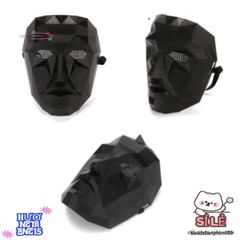 Mặt Nạ Cosplay Dành Cho Game Thủ - Phụ Kiện Trang Trí Độc Đáo, Nhựa Cao Cấp, Hình Vuông, Tròn, Tam Giác, Hoàn Hảo Cho Halloween và Tiệc Hóa Trang