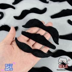 Râu Dán Gấu Hồng Vui Nhộn - Đạo Cụ Hóa Trang Halloween Độc Đáo Cho Cosplay và Tiệc Tùng