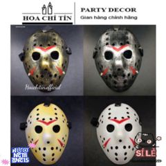 Mặt Nạ Jason Voorhees Halloween - Phụ Kiện Hóa Trang Kinh Dị Cho Tiệc, Sự Kiện Cosplay, Chất Liệu An Toàn, Độc Đáo