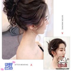 Kẹp Tóc Chignon Xoăn Trailblazer - Phụ Kiện Tóc Giãn Co Đàn Chịu Nhiệt Cao Cho Nữ, Thiết Kế Thời Trang Đẳng Cấp