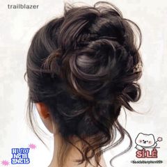 Kẹp Tóc Chignon Xoăn Trailblazer - Phụ Kiện Tóc Giãn Co Đàn Chịu Nhiệt Cao Cho Nữ, Thiết Kế Thời Trang Đẳng Cấp