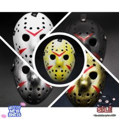 Mặt nạ Halloween Jason Voorhees - Phụ kiện hóa trang kinh dị cho bữa tiệc Halloween, biểu tượng phim 