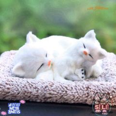 Gấu Bông Chó Poodle Nâu Khử Mùi - Thú Bông Lõi Than Hoạt Tính 28x20cm - Trang Trí Xe Hơi Và Nhà Cực Dễ Thương