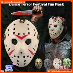 Mặt Nạ Halloween Jason Huyền Bí - Đạo Cụ Trang Điểm Cá Tính cho Bữa Tiệc và Dịp Lễ, Chất Liệu An Toàn, Màu Sắc Đa Dạng