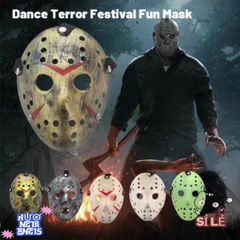 Mặt Nạ Halloween Jason Huyền Bí - Đạo Cụ Trang Điểm Cá Tính cho Bữa Tiệc và Dịp Lễ, Chất Liệu An Toàn, Màu Sắc Đa Dạng