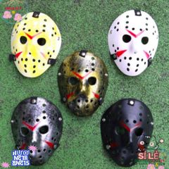 Mặt Nạ Cosplay Jason Voorhees Bằng Nhựa - Phụ Kiện Hóa Trang Độc Đáo Cho Halloween và Tiệc Hóa Trang