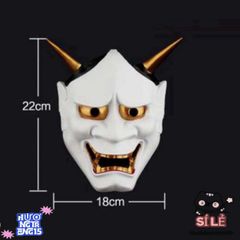 Mặt Nạ Cosplay Hannya Oni - Đạo Cụ Hóa Trang Toàn Mặt cho Halloween và Tiệc Hóa Trang - Phụ Kiện Thời Trang Độc Đáo