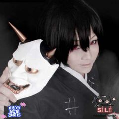 Mặt Nạ Cosplay Hannya Oni - Đạo Cụ Hóa Trang Toàn Mặt cho Halloween và Tiệc Hóa Trang - Phụ Kiện Thời Trang Độc Đáo