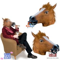 Mặt nạ Halloween Ngựa Xanh - Phụ Kiện Cosplay Sáng Tạo Cho Tiệc Tùng, Sinh Nhật Và Sự Kiện Hóa Trang