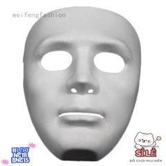 Mặt Nạ Hóa Trang Trắng Jabbawockeez Phong Cách Hip Hop - Phụ Kiện Độc Đáo Cho Dạ Hội, Halloween, Tiệc Tùng