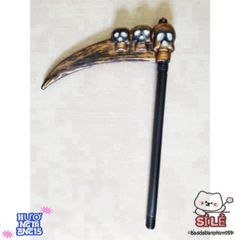 Lưỡi Hái Nhựa Thần Chết - Phụ Kiện Trang Phục Halloween Chất Lượng Cao, Hoàn Hảo Cho Hóa Trang Cosplay và Tiệc Tùng