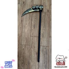 Lưỡi Hái Nhựa Thần Chết - Phụ Kiện Trang Phục Halloween Chất Lượng Cao, Hoàn Hảo Cho Hóa Trang Cosplay và Tiệc Tùng