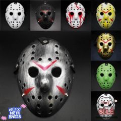 Mặt Nạ Hóa Trang Jason - Phụ Kiện Độc Đáo Dành Cho Tiệc Halloween 2024 - Biểu Tượng Kinh Dị Ấn Tượng