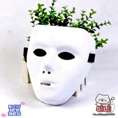 Mặt Nạ Hóa Trang Dạ Hội Jabbawockeez Trắng Phong Cách Hip Hop - Phụ Kiện Tiệc Halloween Độc Đáo và Nổi Bật