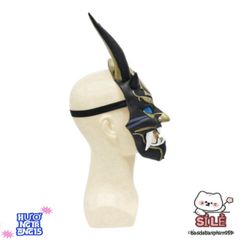 Mặt Nạ Quỷ Hannya Nhật Bản - Phụ Kiện Halloween Unisex Độc Đáo Cho Cosplay Anime Thời Trang - Thiết Kế Độc Lạ, An Toàn, Onesize