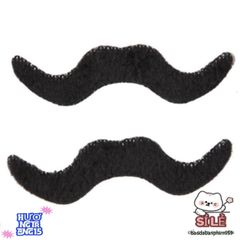 Bộ 12 Râu Giả Dán - Phụ Kiện Hóa Trang Độc Đáo Cho Tiệc Sinh Nhật & Lễ Hội, Thể Hiện Cá Tính Vui Nhộn