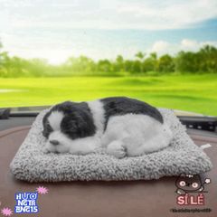Gấu Bông Khử Mùi Xe Hơi - Thú Bông Than Hoạt Tính Trang Trí Ô Tô Phát Âm Thanh Dễ Thương, Đệm Thú Cưng Thiết Kế Độc Đáo