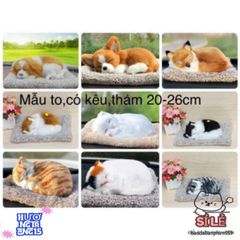 Thú Bông Hút Mùi Than Hoạt Tính - Đồ Trang Trí Chó Mèo Dễ Thương Cho Xe Hơi và Nhà Cửa, Khử Mùi & Tạo Không Khí Trong Lành