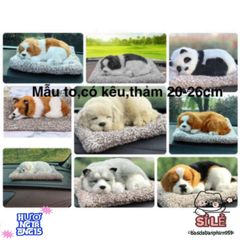 Thú Bông Hút Mùi Than Hoạt Tính - Đồ Trang Trí Chó Mèo Dễ Thương Cho Xe Hơi và Nhà Cửa, Khử Mùi & Tạo Không Khí Trong Lành