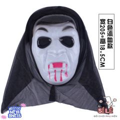 Mặt Nạ Kinh Dị Đen Scream - Phụ Kiện Hóa Trang Halloween Độc Đáo Cho Tiệc Tùng Và Sự Kiện Kỷ Niệm