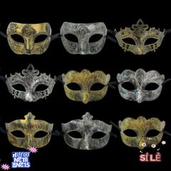 Mặt nạ Kim loại Nửa mặt Halloween - Phong cách Hiệp sĩ Gothic Roma cho Nam giới - Phụ kiện Thời trang Độc đáo cho Tiệc Tùng và Sự kiện