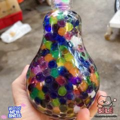 Bộ Hơn 100 Viên Tinh Thể Đa Sắc - Trang Trí Đất Trồng Cây và Tiểu Cảnh Hoa, Hạt Nở Tinh Thể Sáng Bóng Dễ Trồng
