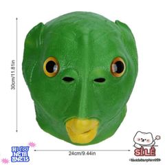 Mũ Đội Đầu Thiết Kế Cá Xanh Nghệ Thuật - Phụ Kiện Tiệc Hóa Trang Halloween, Giáng Sinh Sôi Động