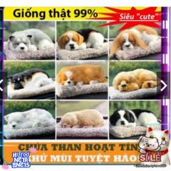Chó Bông Khử Mùi Than Hoạt Tính - Đồ Trang Trí Ô Tô Dễ Thương, Giải Pháp Làm Sạch Không Khí An Toàn Cho Gia Đình 601120