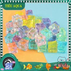 Bộ 10 Viên Đá Dạ Quang DQ-22 - Phụ Kiện Trang Trí Tiểu Cảnh Sen Đá, Hồ Cá và Terrarium, Phát Sáng Đêm Tuyệt Đẹp.