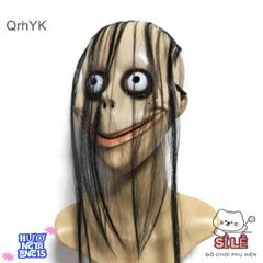 Mặt Nạ Halloween Dễ Thương Hình Chữ V Ma Nữ - Phụ Kiện Cosplay Độc Đáo Cho Bữa Tiệc Hóa Trang