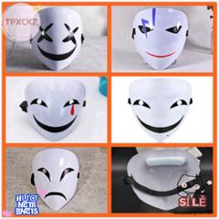 Mặt Nạ V for Vendetta - Phụ Kiện Cosplay Halloween Biểu Tượng Tự Do và Kháng Cách - Thời Trang Hóa Trang Độc Đáo