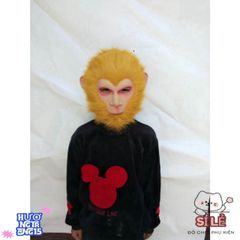 Mặt nạ Tôn Ngộ Không Cosplay - Tề Thiên Đại Thánh Vàng - Trang Phục Hóa Trang Tây Du Ký Chất Lượng Cao, Độc Quyền Tại Việt Nam
