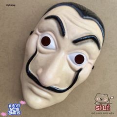 Mặt Nạ Queen Salvador Dali - Phong Cách Money Heist - Phụ Kiện Hóa Trang Độc Đáo Cho Halloween Và Tiệc Cosplay