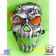 Mặt Nạ Halloween Đầu Lâu Kinh Dị Dành Cho Nam - Phụ Kiện Hóa Trang Đáng Sợ Siêu Thực Cho Tiệc Halloween