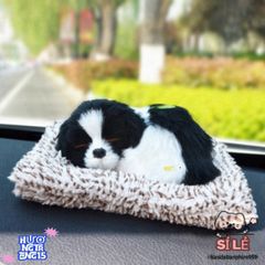 Gấu Bông Chó Mèo Than Hoạt Tính Trang Trí Ô Tô - Khử Mùi, Lọc Không Khí Dễ Thương, Kích Thước Đa Dạng Cho Thú Cưng