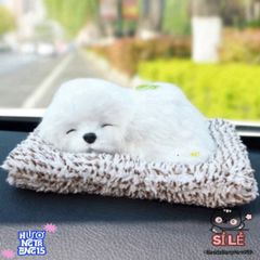 Gấu Bông Chó Mèo Than Hoạt Tính Trang Trí Ô Tô - Khử Mùi, Lọc Không Khí Dễ Thương, Kích Thước Đa Dạng Cho Thú Cưng
