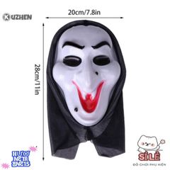 Mặt Nạ Halloween Kinh Dị KUZHEN - Phụ Kiện Cosplay Ma Quái Cho Bữa Tiệc, Lễ Hội - Đầy Ấn Tượng và Bí Ẩn