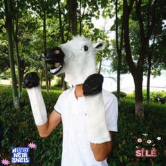 Mặt Nạ Ngựa Cao Su Tự Nhiên - Hài Hước Halloween, Phụ Kiện Cosplay Màu Nâu/Trắng, An Toàn, Độc Đáo Cho Lễ Hội