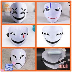 Mặt Nạ Cosplay Anime Black Bullet Hiruko - Đạo Cụ Halloween Độc Đáo Cho Sự Kiện Hóa Trang và Tiệc Anime