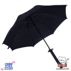 Ô Dù Katana Kiểu Dáng Kiếm Nhật - 16 Nan Bền Bỉ Màu Đen, Phụ Kiện Thời Trang Thú Vị và Độc Đáo Cho Ngày Mưa